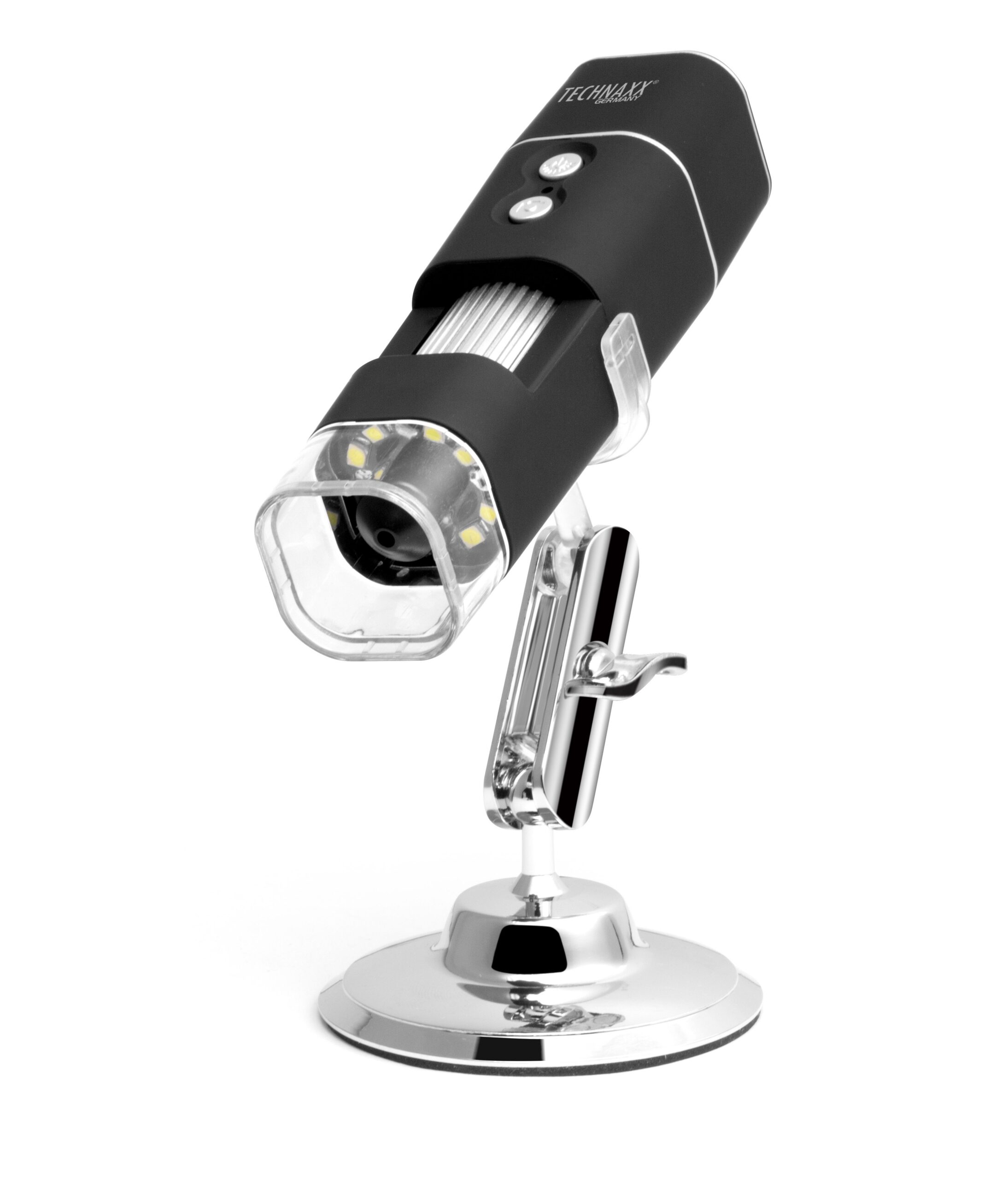 Microscopio WiFi FullHD Ingrandimento 1000x 8LED, TX-158 TECHNAXX