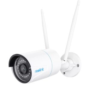 Telecamera WiFi Dual Band 5MP IP67 con Rilevamento di Persone e Veicoli, W320 REOLINK