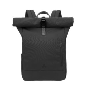 Zaino Rolltop Impermeabile per Notebook Jakarta 15,6'' Nero SBOX