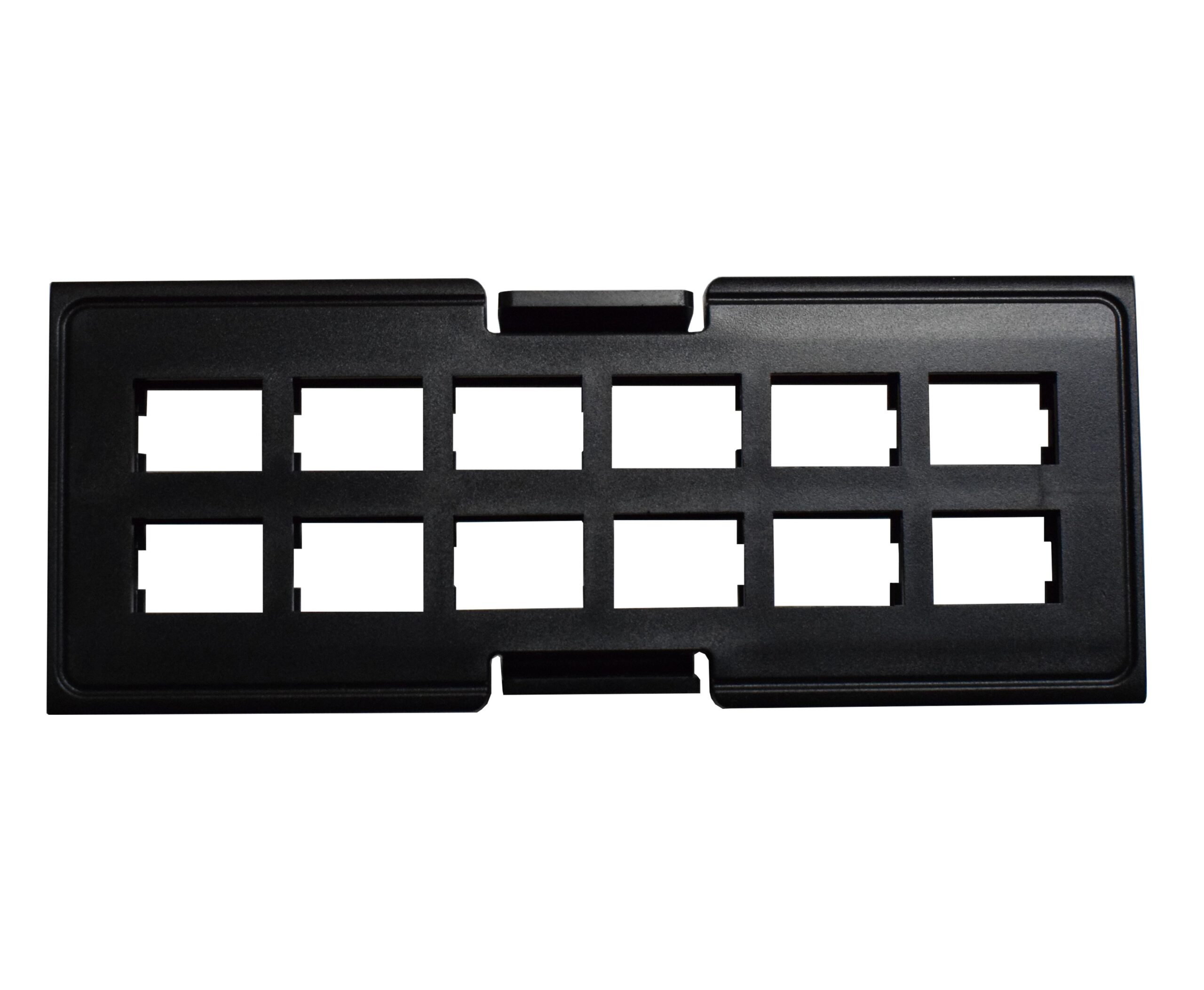 Pannello Frontale Adattatore 12 Posti SC/LC per Pannello Patch TECHLY PROFESSIONAL - immagine 3