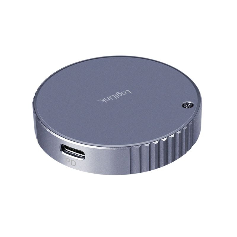Box Esterno Magnetico USB 3.2 Gen2 SSD 100W PD Compatibile MagSafe LOGILINK - immagine 4