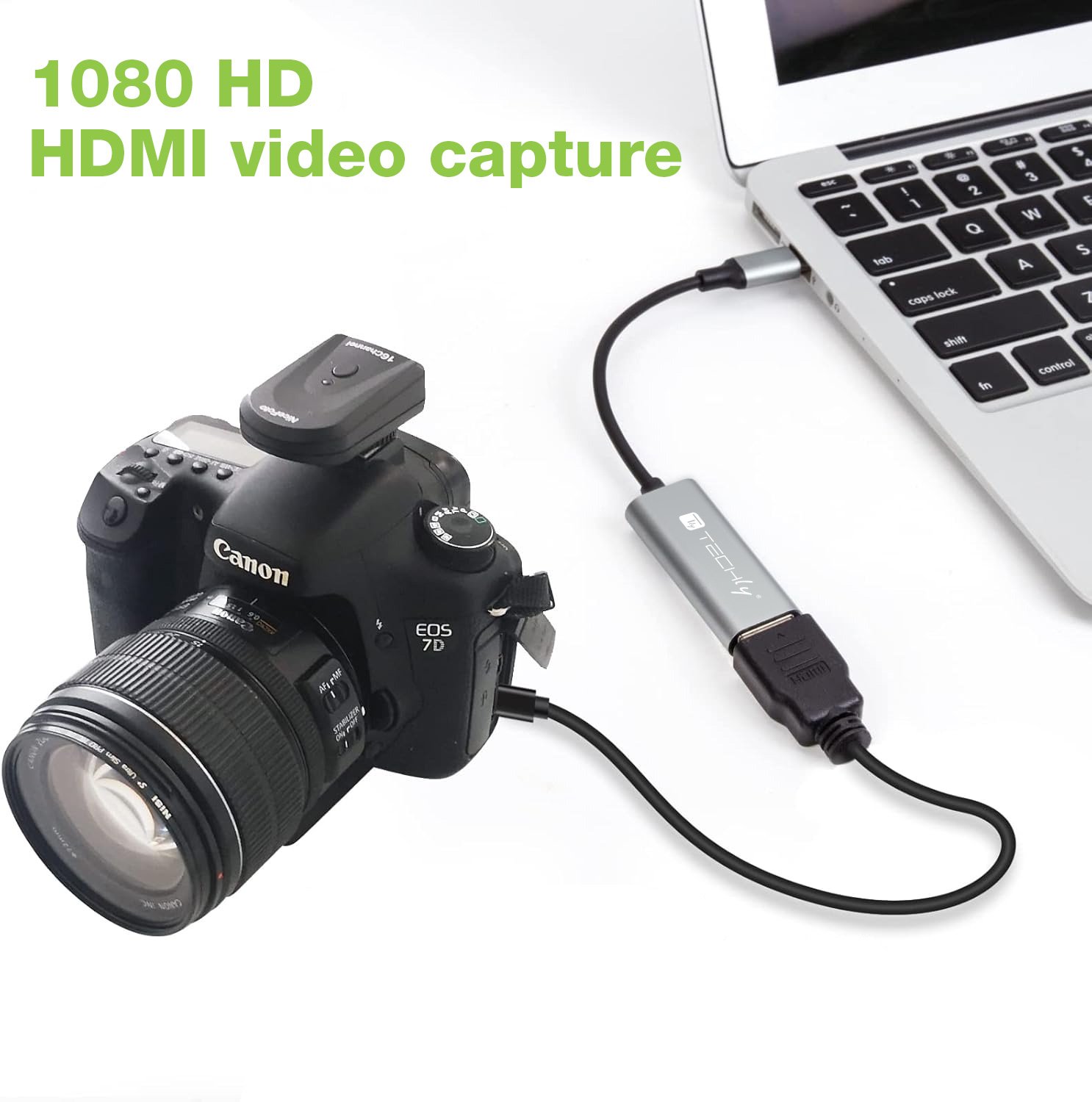 Video Grabber HDMI 4K@30Hz a USB-C™ 3.2 TECHLY - immagine 5