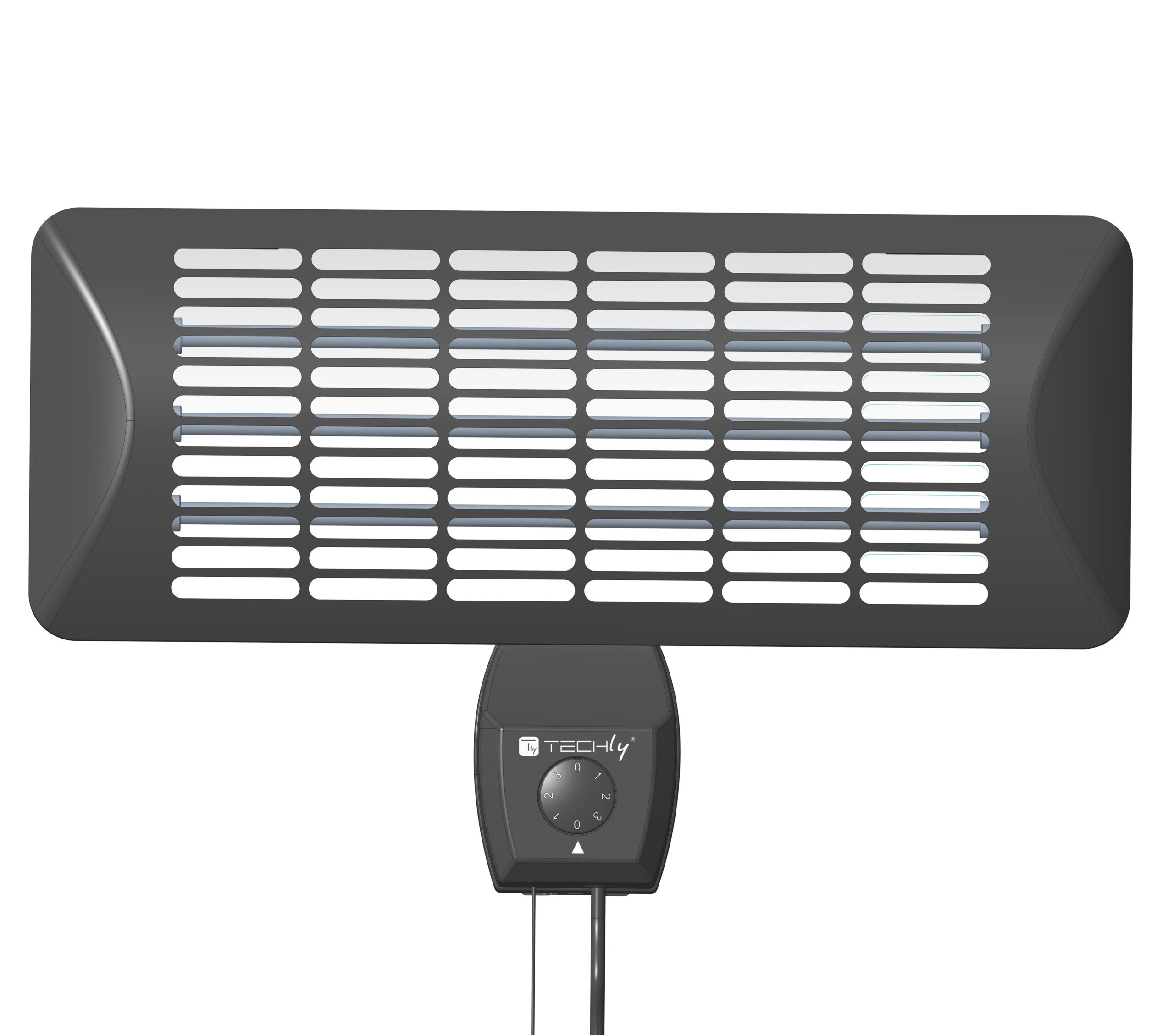 Stufetta da Parete al Quarzo per Interno Esterno IP24 2400W TECHLY - immagine 6