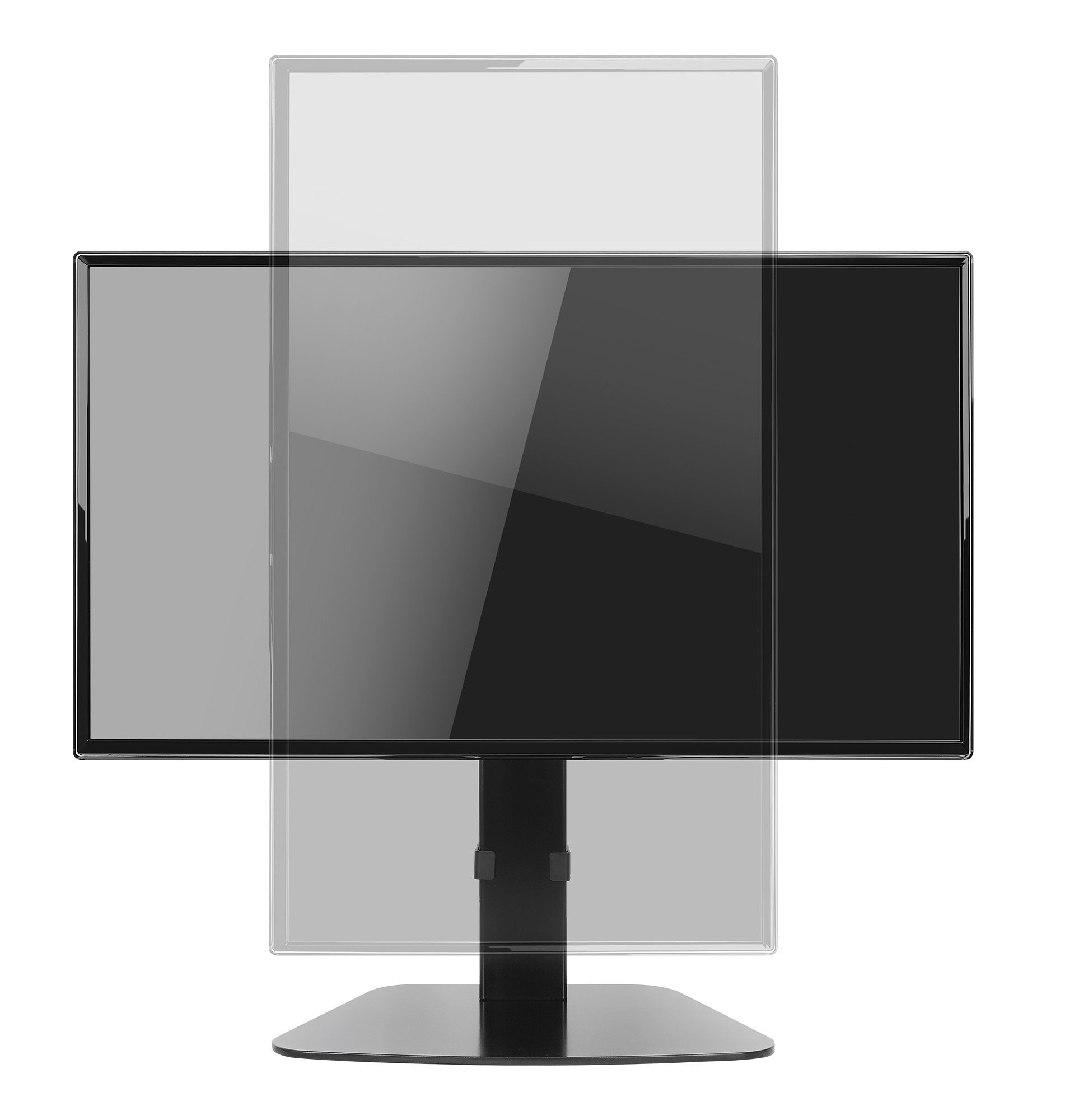 Supporto da Tavolo Stand per Monitor 15-32'' con Molla a Gas Regolabile e Base MANHATTAN - immagine 8
