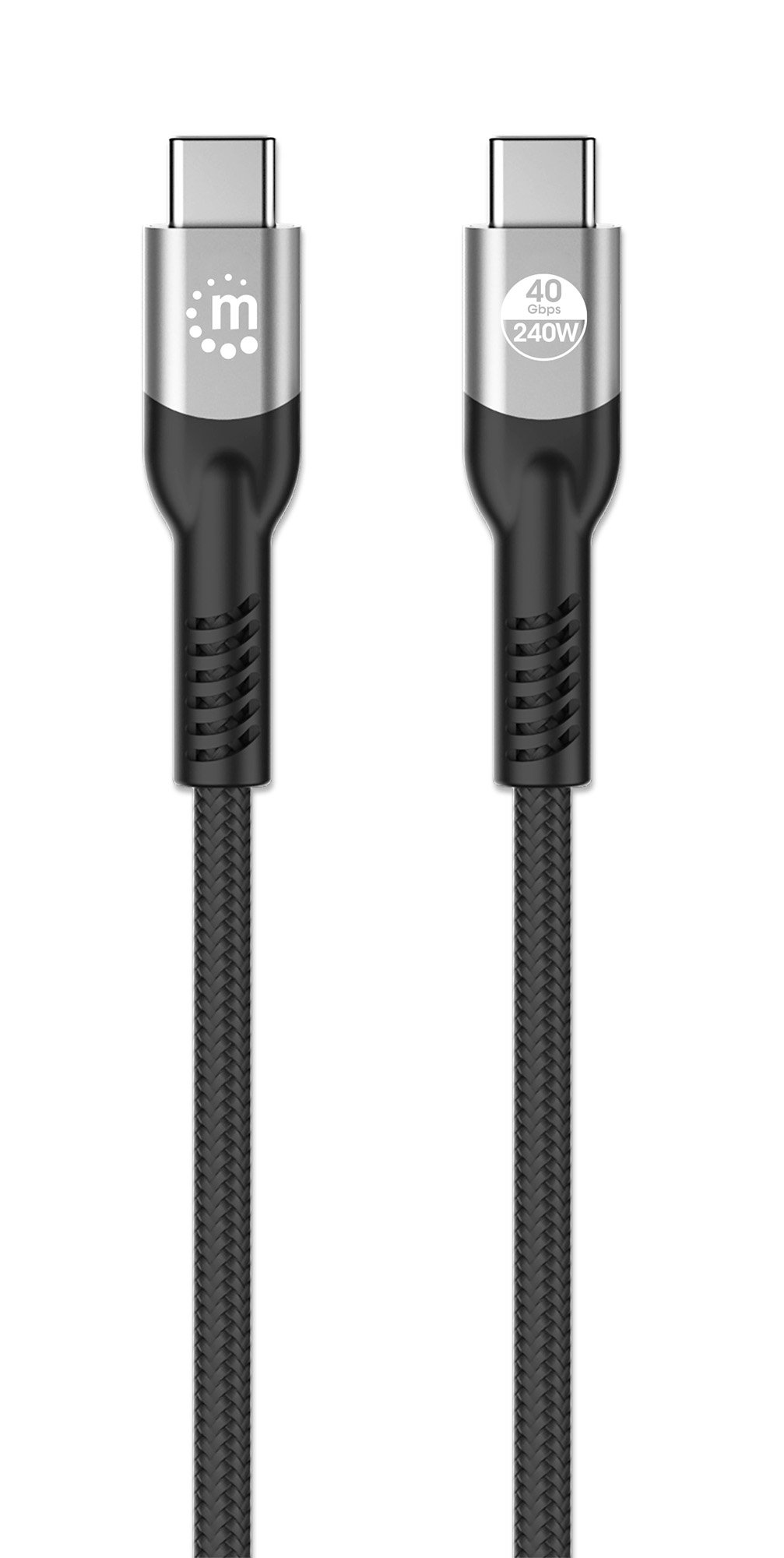 Cavo USB4 EPR USB-C™ M/M 40G 240W PD 3.1 8K E-Mark 2m MANHATTAN - immagine 5