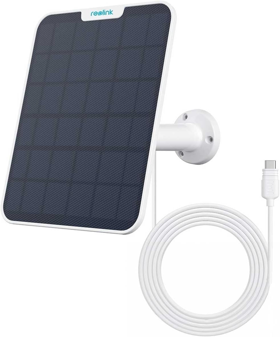 Pannello Solare 6W USB-C™ per Telecamera a Batteria da Esterno, SP2-W REOLINK - immagine 5