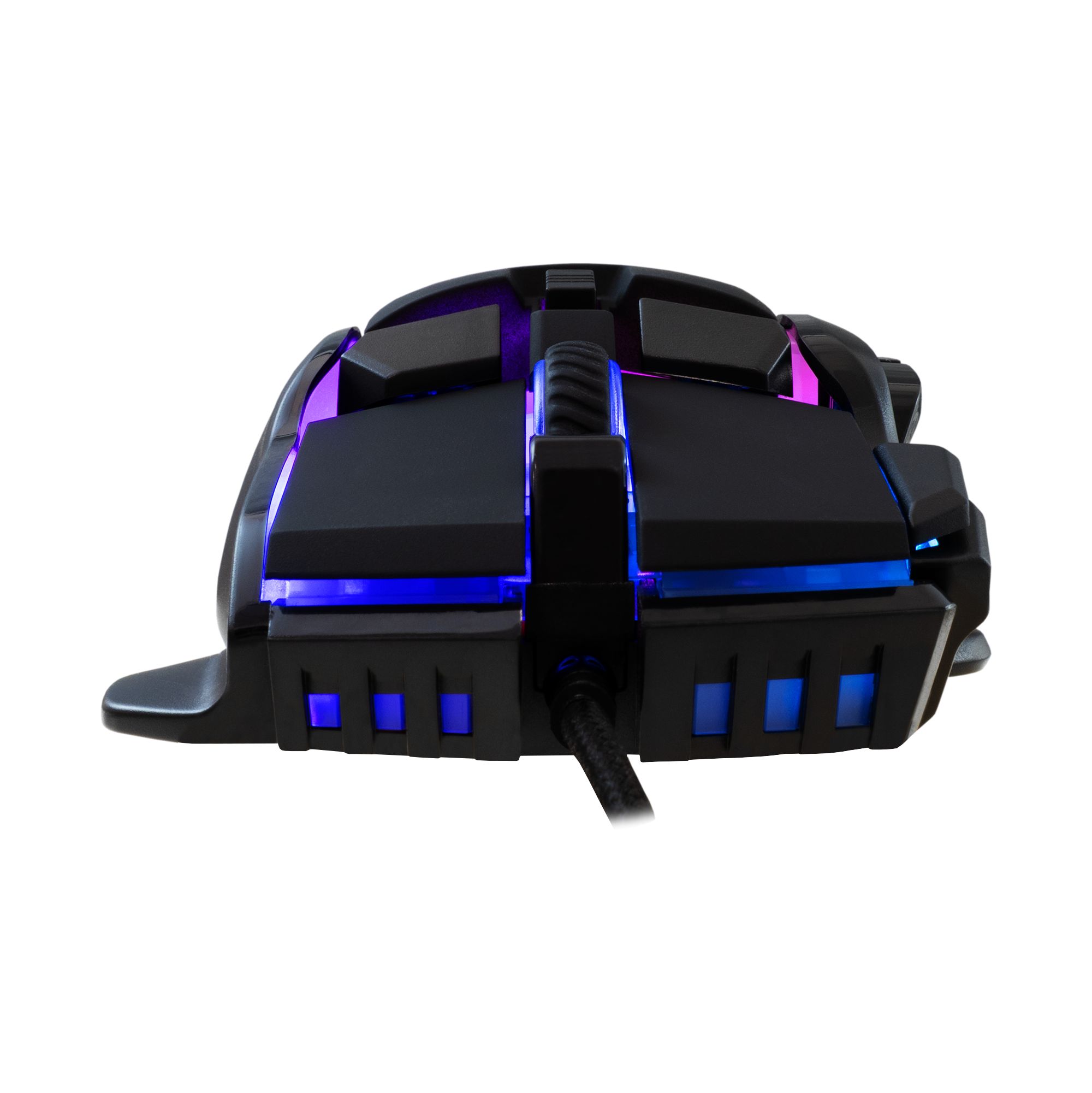 Mouse Ottico USB Gaming 7200 Dpi Retroilluminazione LED RGB Nero, PIRANHA BARACUDA - immagine 4