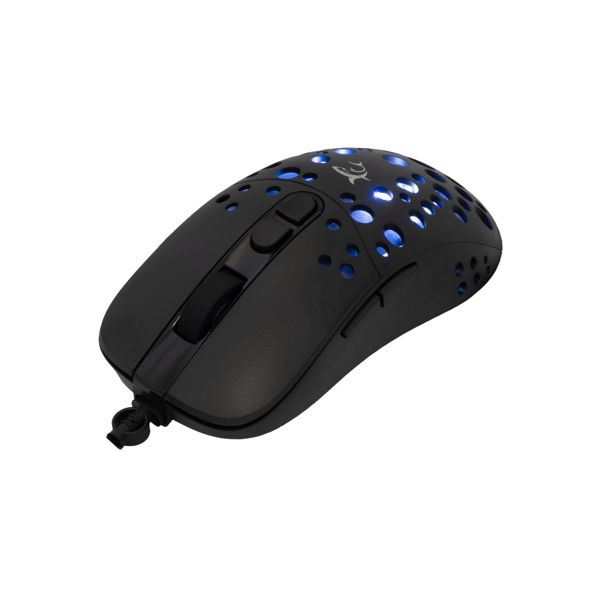 Mouse Ottico USB Gaming 12800 Dpi Retroilluminazione LED RGB 7D Nero, TRISTAN-2 WHITE SHARK - immagine 5