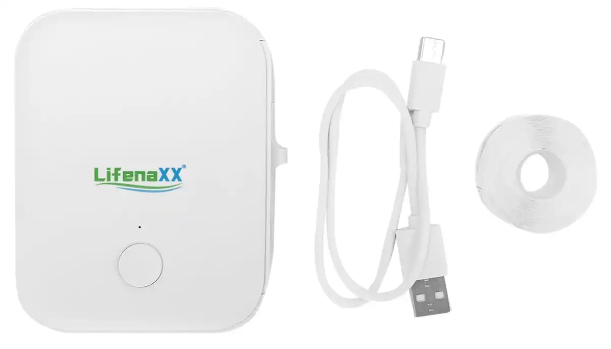 Mini Etichettatrice Stampante Termica Wireless Portatile Ricarica USB-C™ TECHNAXX - immagine 5