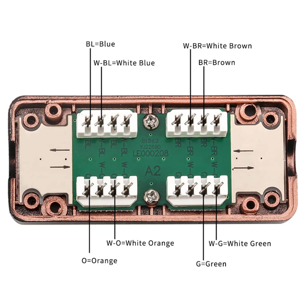 Box per Connessioni di Rete Cat.7 Scatola di Connessione TECHLY PROFESSIONAL - immagine 6