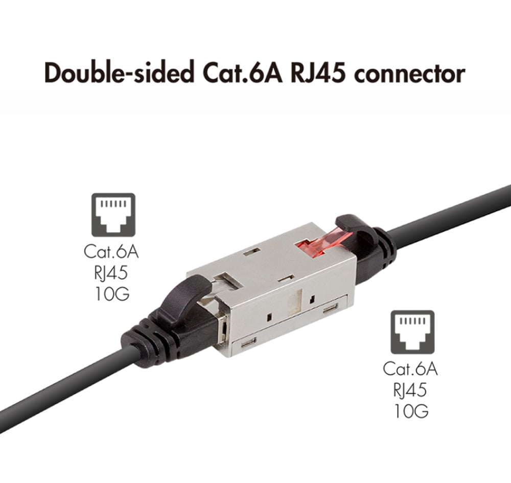 Accoppiatore Cat.6A 10G RJ45 STP LOGILINK - immagine 5