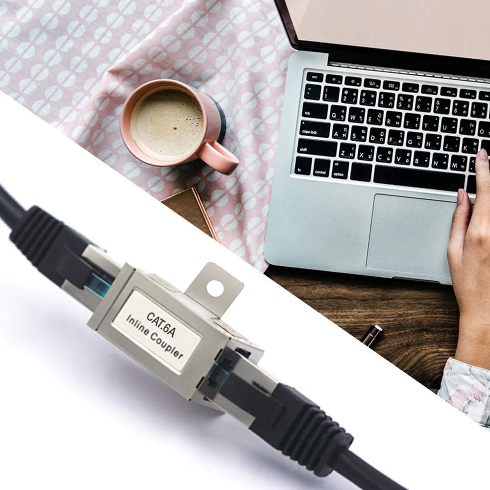 Adattatore Modulare RJ45 STP Cat.6A con Flange di Fissaggio OEM - immagine 5