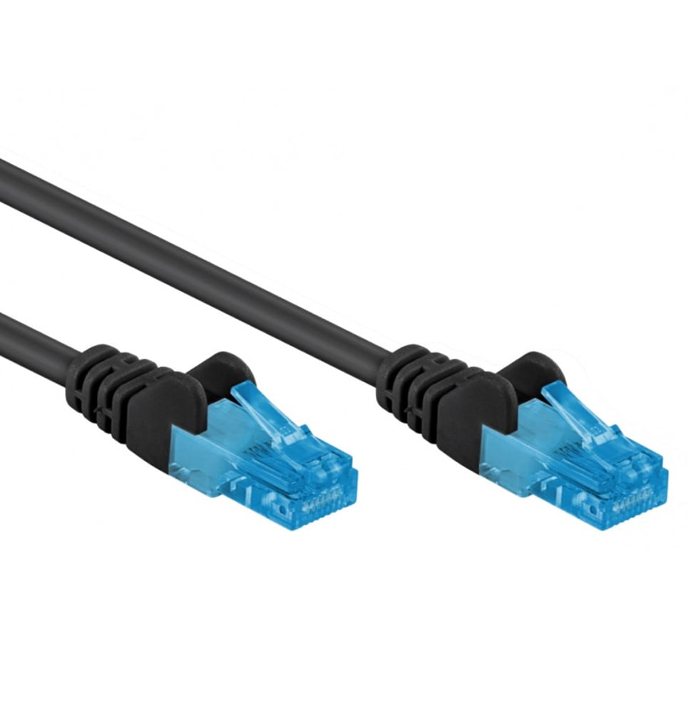 Cavo di rete Patch in Rame Cat. 6A Nero UTP 30m GOOBAY - immagine 4