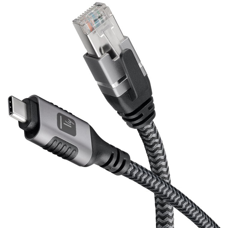 Cavo USB-C™ Maschio a Ethernet RJ45 Maschio 2m TECHLY - immagine 4