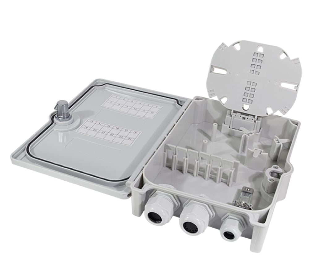 Scatola di Giunzione Fibra Ottica 24 Fibre per Applicazioni FTTH/FTTB LOGILINK - immagine 5