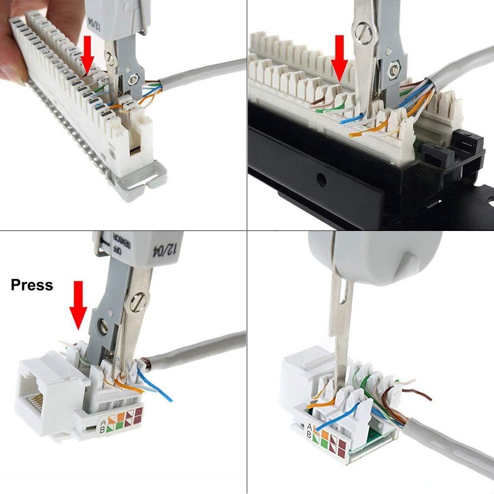 Inseritore per LSA Professionale con Tagliafilo TECHLY PROFESSIONAL - immagine 4