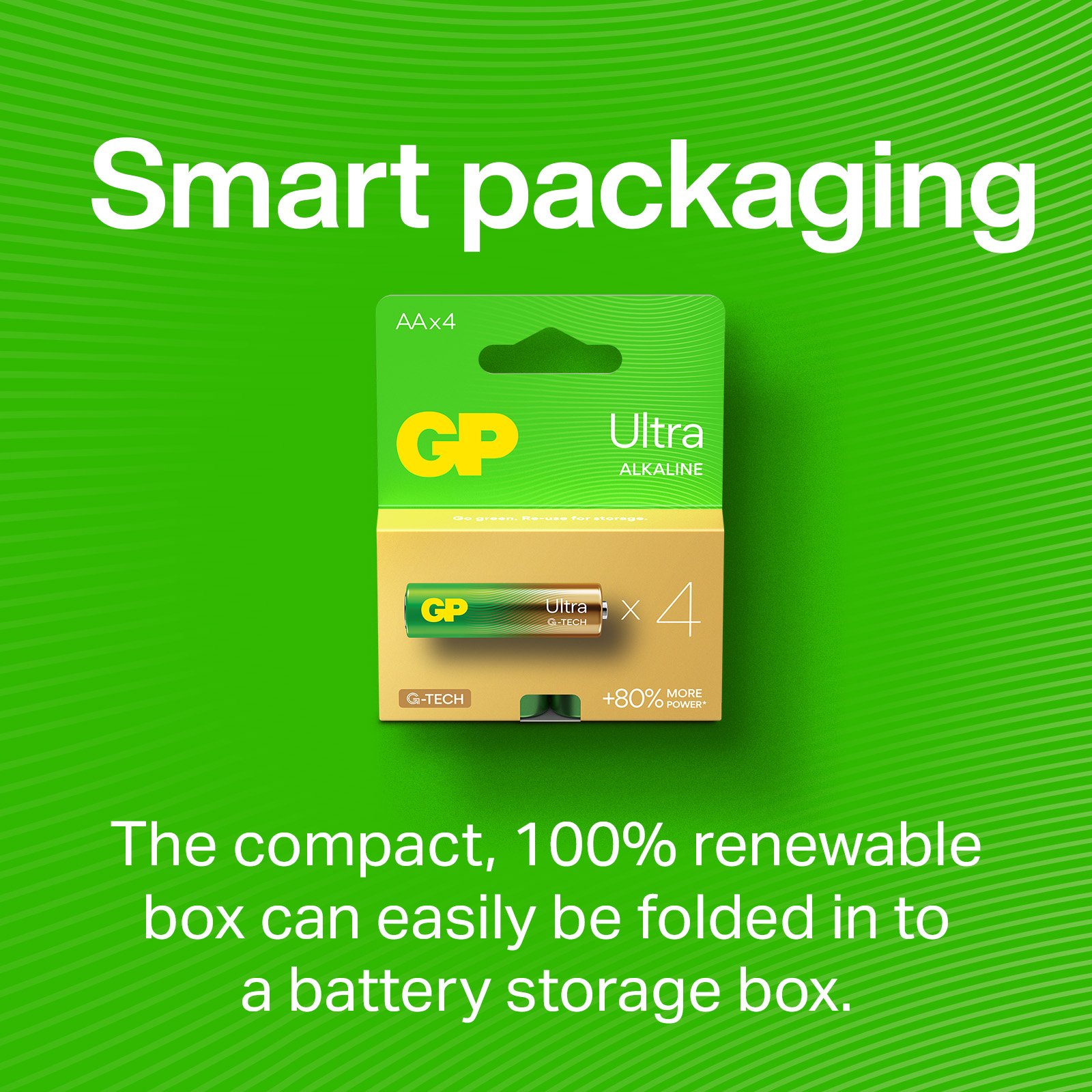 Confezione 4 Batterie GP Ultra Alcaline Ministilo AAA 24AU/LR03 GP BATTERIES - immagine 5