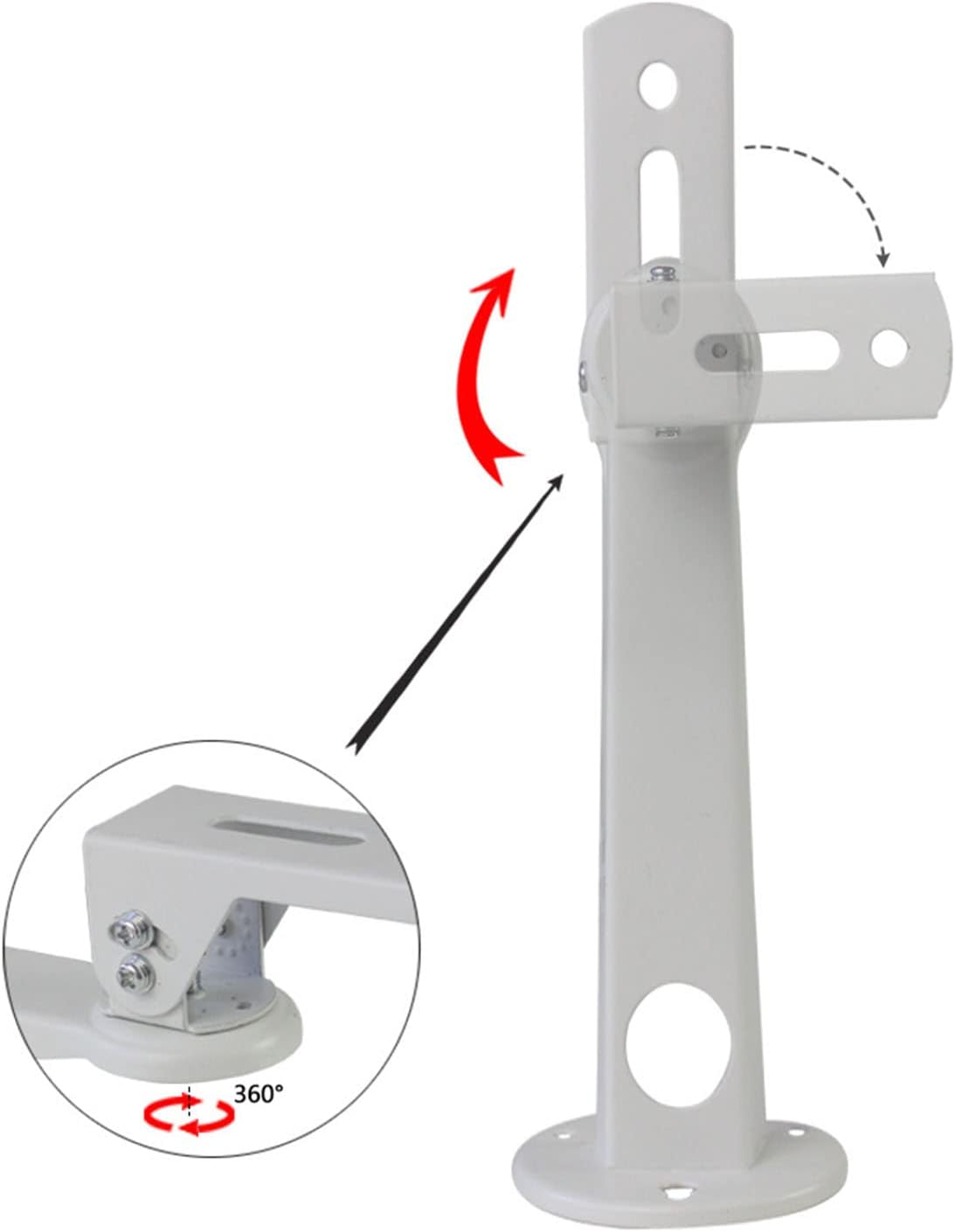 Supporto da Soffitto o Parete per Telecamere e Proiettori, BWM1 TENDA - immagine 5