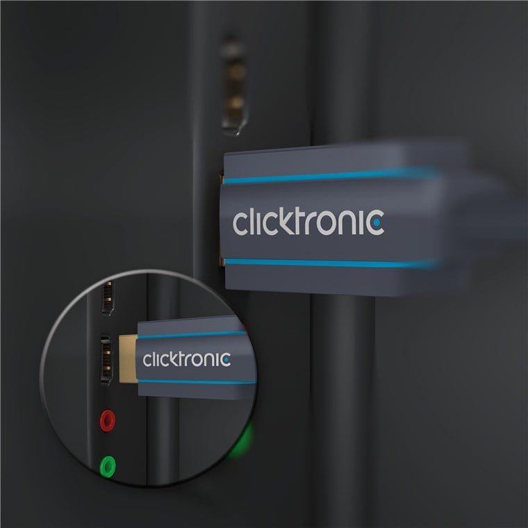 Cavo adattatore DisplayPort/HDMI 10m Alta Qualità CLICKTRONIC - immagine 4