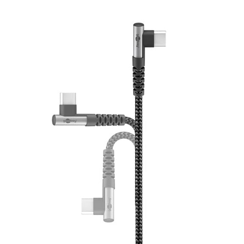 Cavo USB-C™ Maschio Angolato a USB-C™ Dritto 0,5m GOOBAY - immagine 4