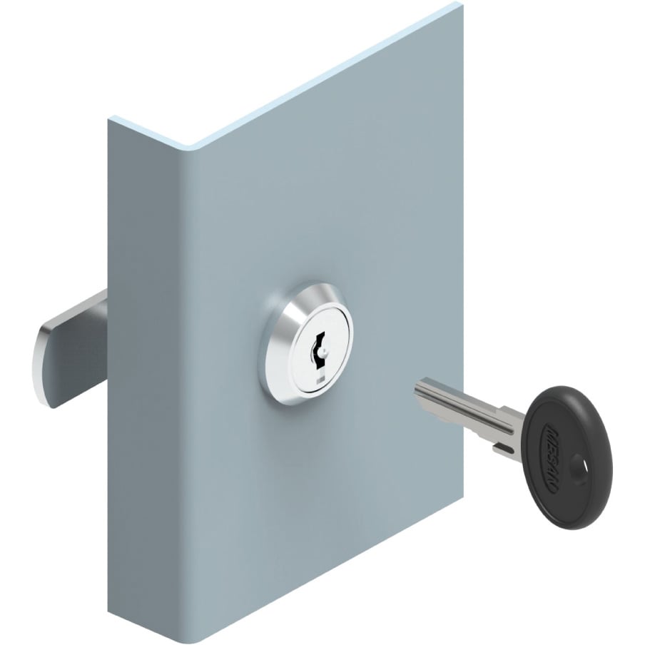 Kit 2 Serrature a Camma a Quarto di Giro per Cabinet TECHLY - immagine 5