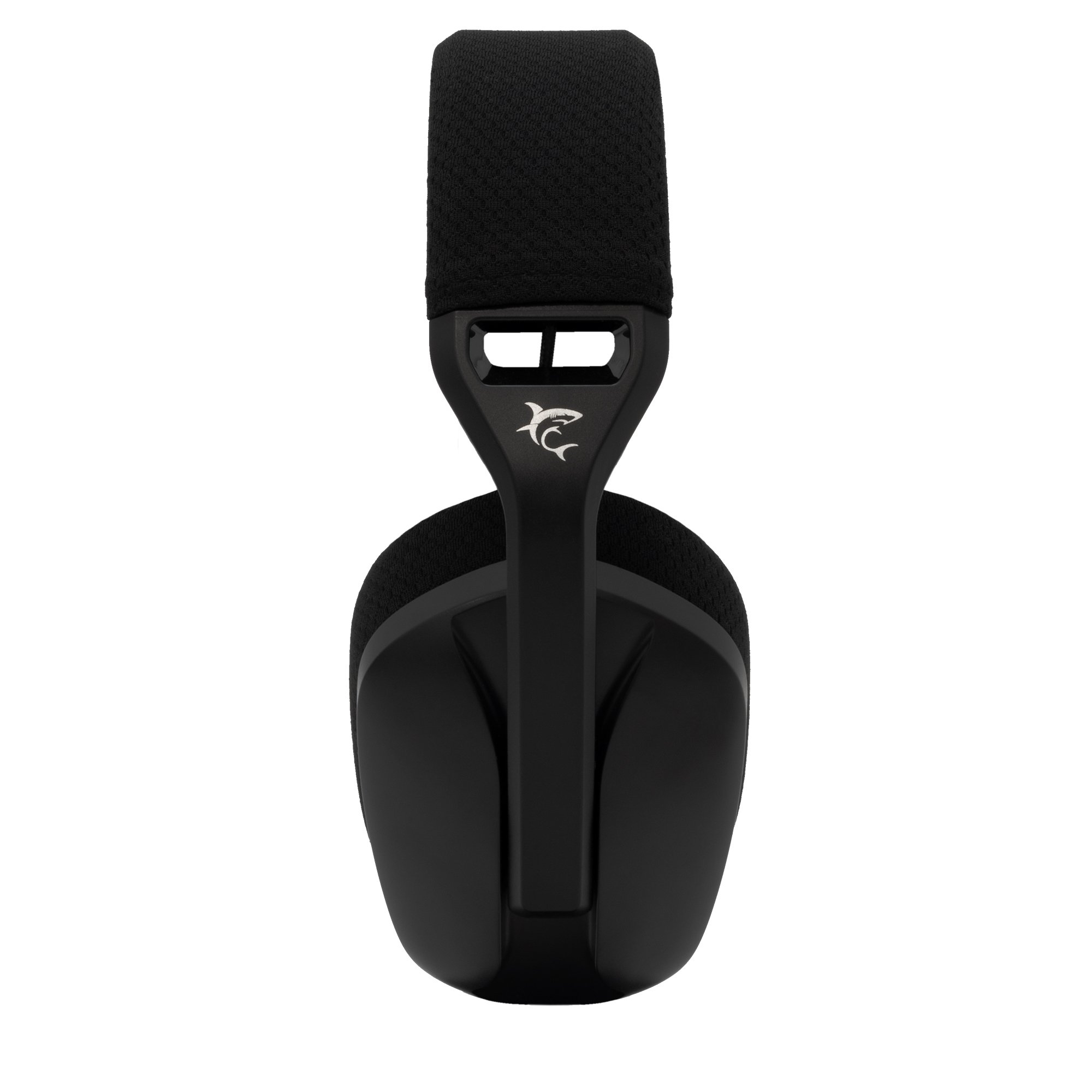 Cuffia Gaming Stereo Wireless con Microfono Nero BUTTERFLY WHITE SHARK - immagine 5