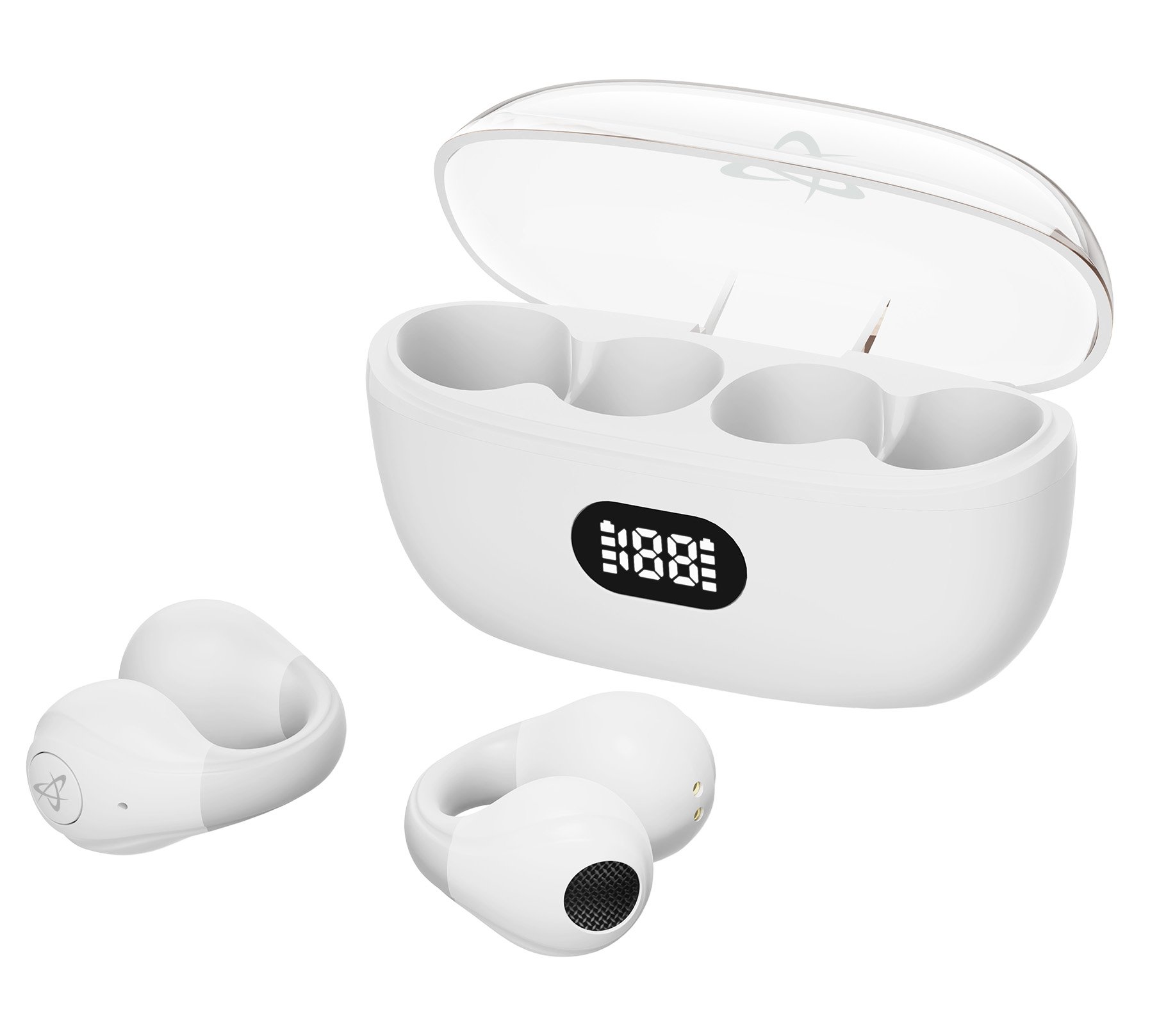 Cuffie Auricolari Bluetooth con Microfono EB-OWS14 Bianco SBOX - immagine 5