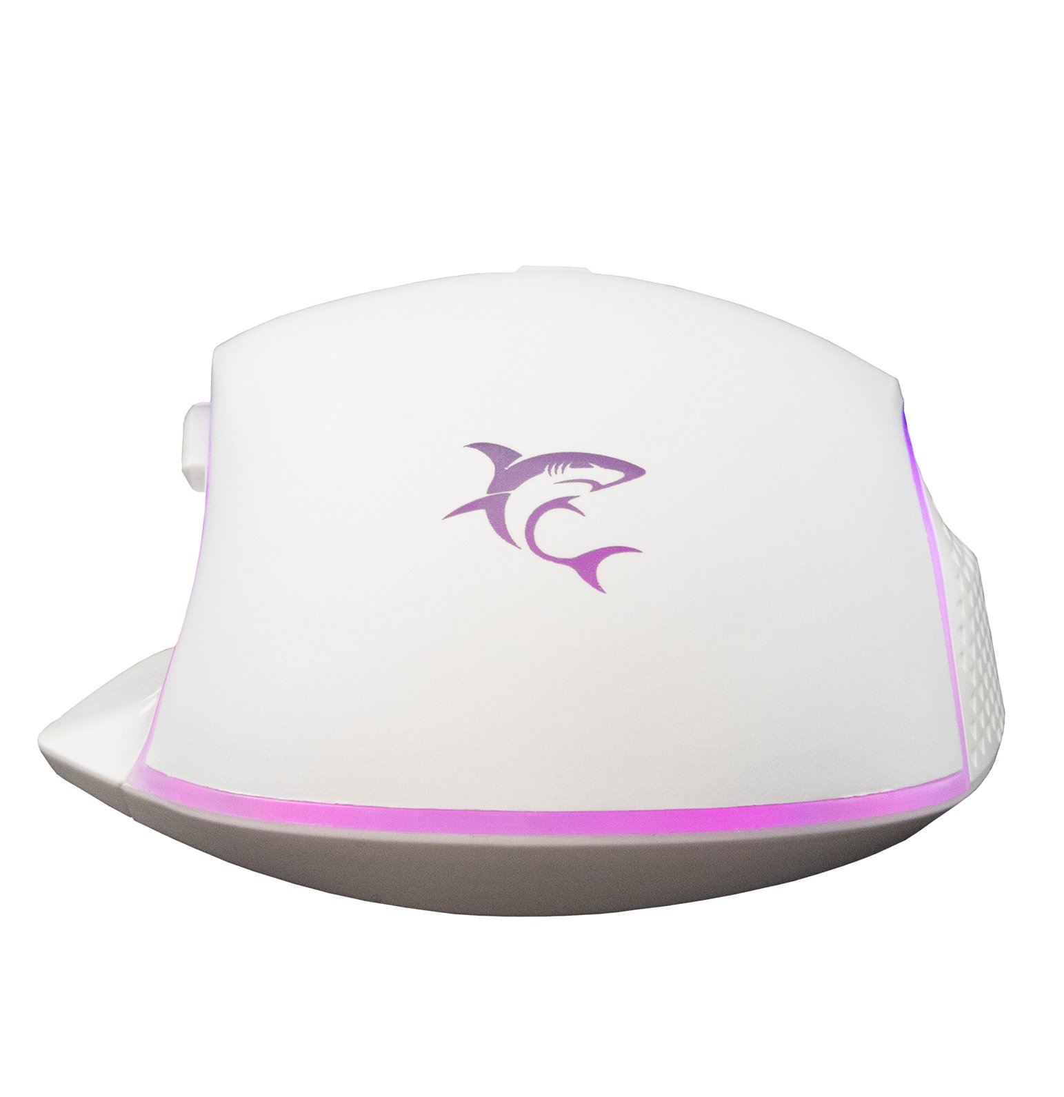 Mouse Ottico Gaming LED RGB con Cavo USB 6400 dpi Bianco, GARETH WHITE SHARK - immagine 5
