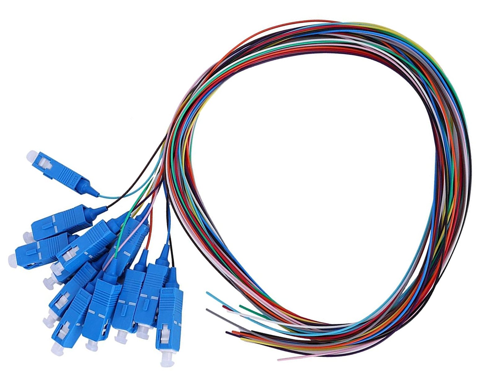 Cassetta di Giunzione Attrezzata con 12 Pigtail Fibra Monomodale OS2 SC 9/125 2m OEM - immagine 5