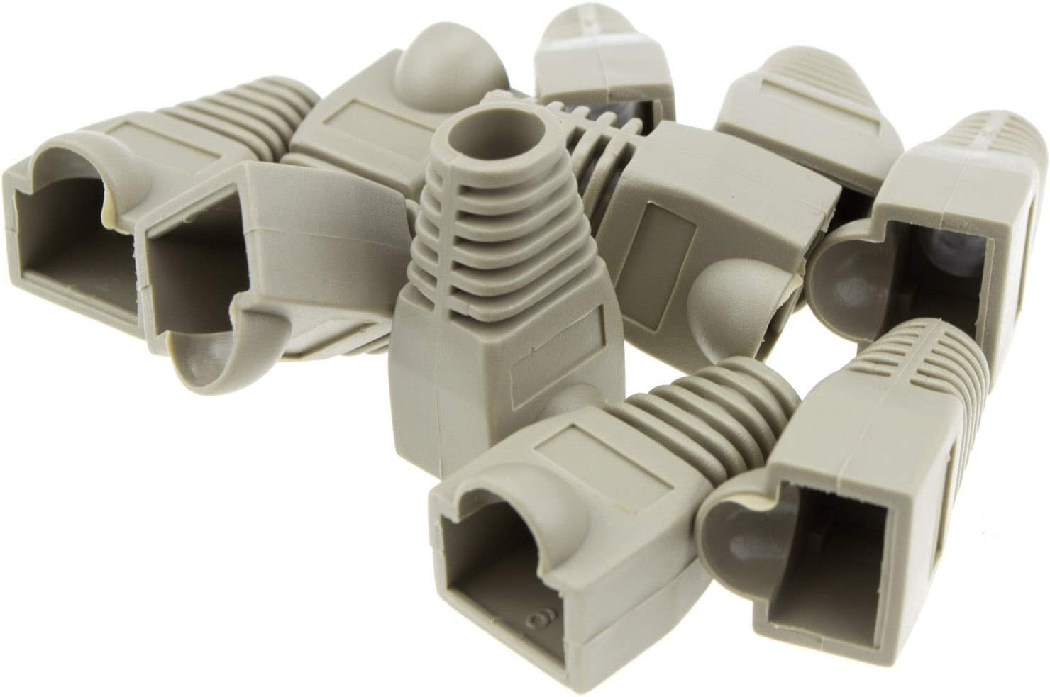 Copriconnettore per Plug RJ45 6.0 mm Grigio 10 pz TECHLY PROFESSIONAL - immagine 4