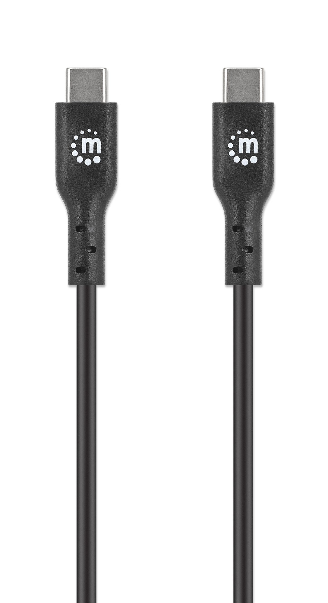 Cavo USB-C™ Maschio/Maschio USB 2.0 2m Nero MANHATTAN - immagine 5