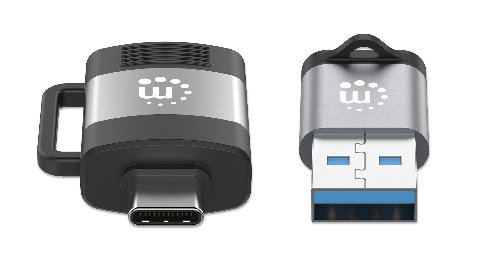 Set 2 Adattatori USB-C™ a USB-A & USB-A a USB-C™ MANHATTAN - immagine 5