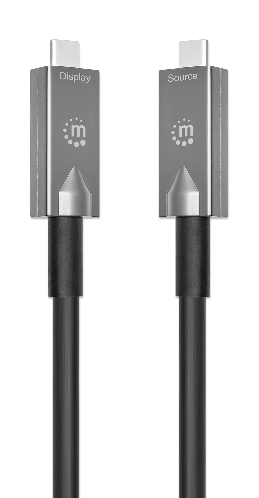 Cavo Ottico Attivo Dati e Video USB 3.2 Gen 2 USB-C™ M/M Fibra Ottica 4K 7,5 m MANHATTAN - immagine 5