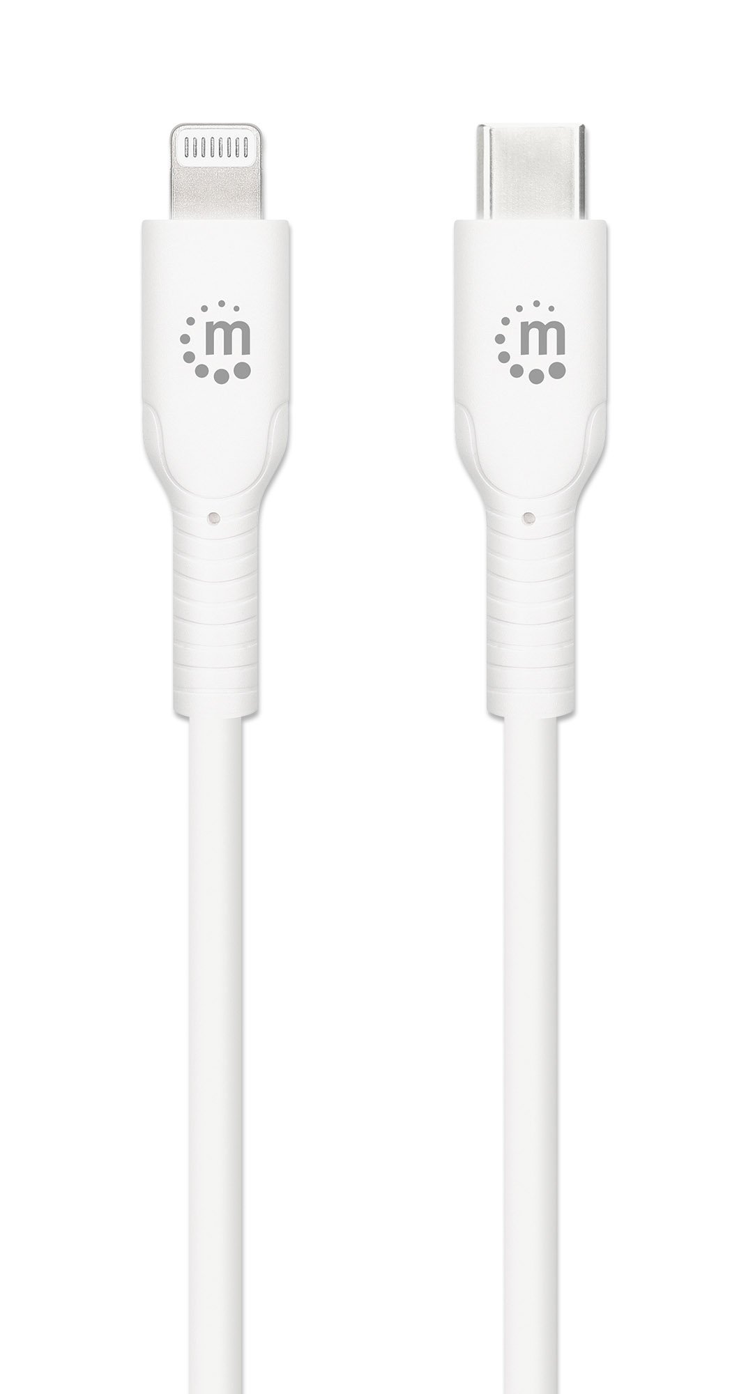 Cavo di Ricarica e Sincronizzazione USB-C™ a Lightning® 2m Bianco MANHATTAN - immagine 5