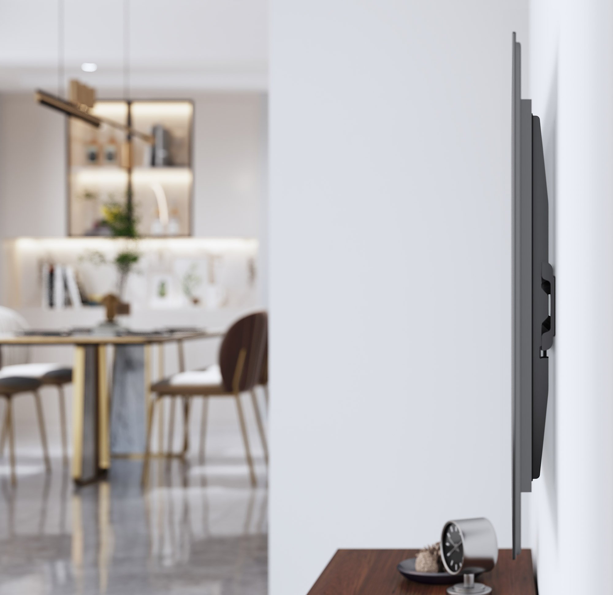 Staffa a Muro Fissa Low-Profile per TV 37-70'' MANHATTAN - immagine 5