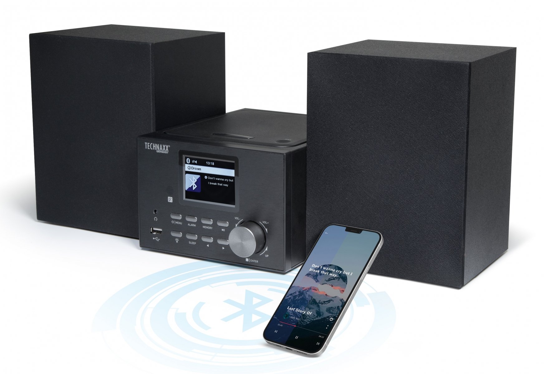 DAB+ Internet Stereo Bluetooth V5.0 Lettore CD MP3, TX-178 TECHNAXX
