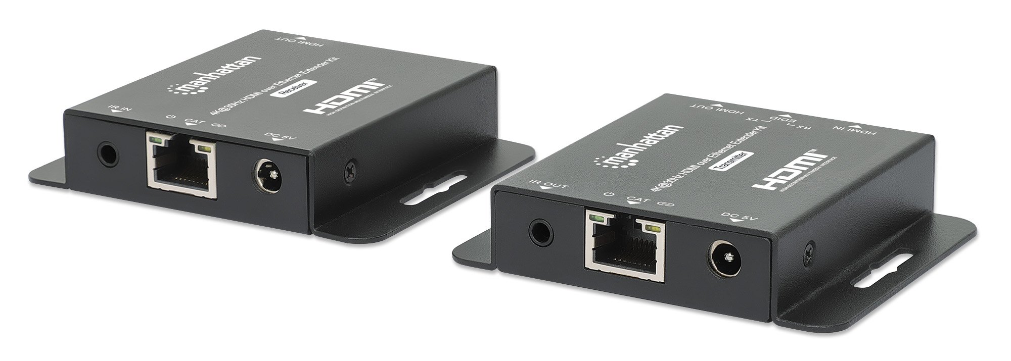 Kit Extender HDMI Over Ethernet 4K@30Hz MANHATTAN
