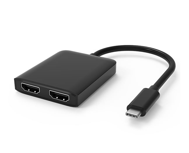 Adattatore Convertitore USB-C™ a 2x HDMI 4K TECHLY