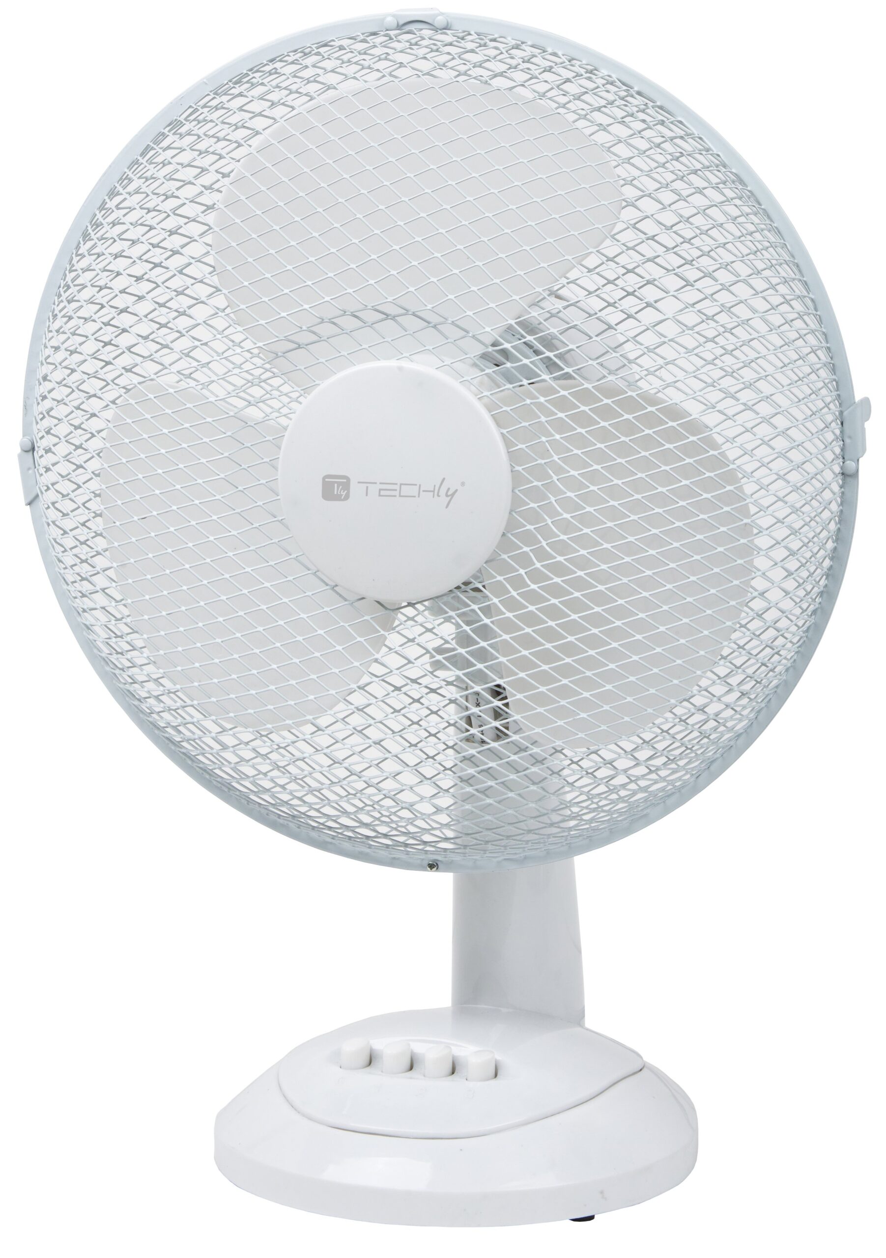 Ventilatore Rotante da Tavolo Diametro 30 cm a 3 Velocità TECHLY
