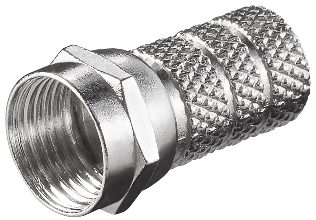 Connettore ad Avvitamento F Twist-on per Cavi 5,2 mm GOOBAY