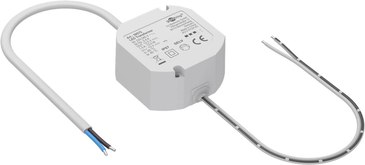 Trasformatore Elettronico LED 12V 12W GOOBAY