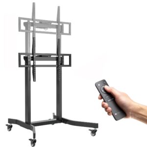 Supporto TV Motorizzato Regolabile per TV da 55-100'' con Telecomandato TECHLY