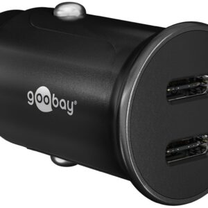 Caricatore Compatto da Auto 2 porte USB-C&trade; PD Power Delivery 30W GOOBAY