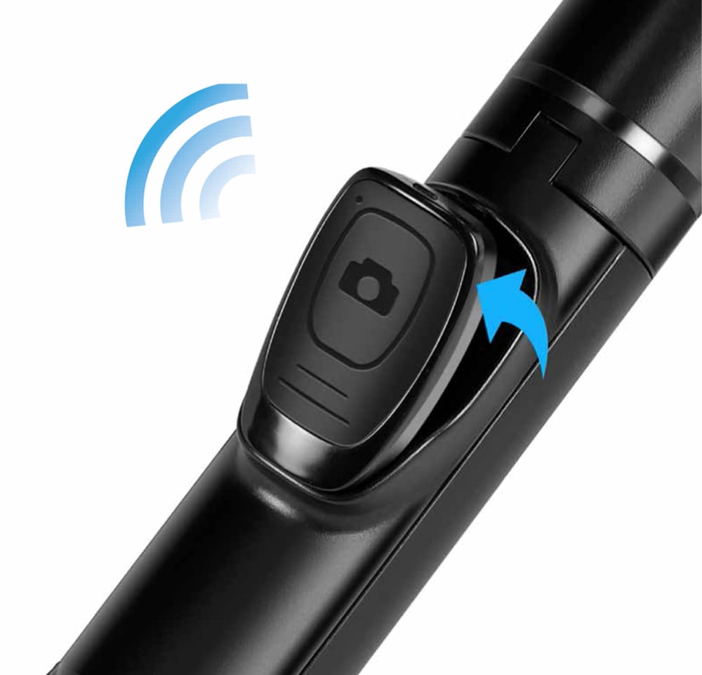 Treppiede Magnetico Estensibile con Telecomando Wireless Selfie Stick per Smartphone LOGILINK - immagine 6