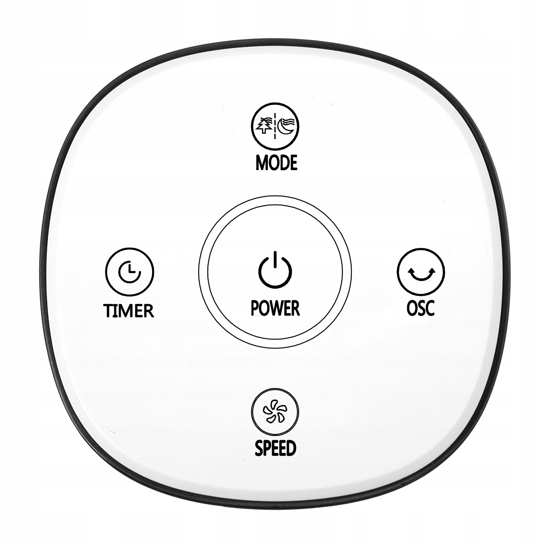 Ventilatore a Torre da Pavimento 36'' 3 Velocità con Telecomando Oscillazione 75° e Timer TECHLY - immagine 6