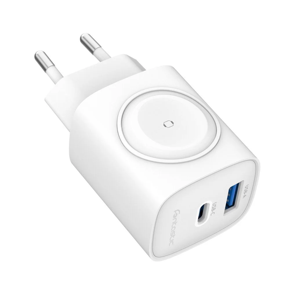 Caricatore Alimentatore GaN 22W da Viaggio Fast Charge USB-A USB-C™ WiGan FONTASTIC - immagine 6