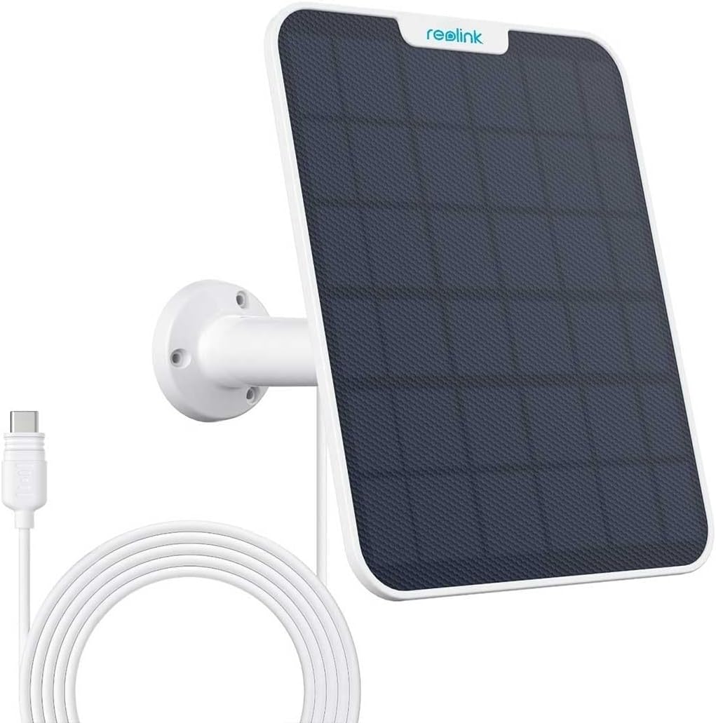 Pannello Solare 6W USB-C™ per Telecamera a Batteria da Esterno, SP2-W REOLINK - immagine 6