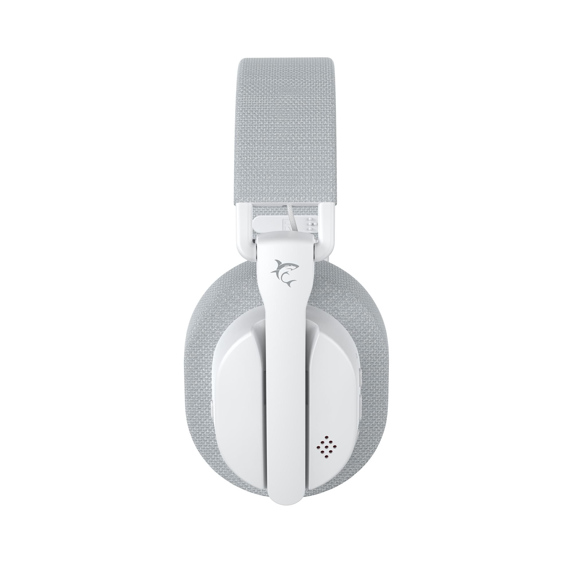Cuffia Gaming Wireless BT con Microfono Bianco FIRECREST WHITE SHARK - immagine 6