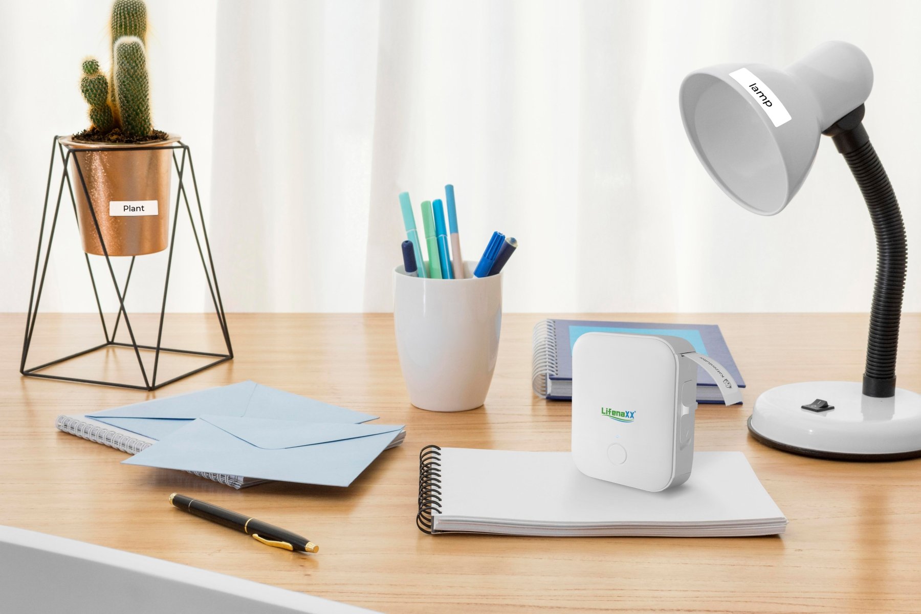 Mini Etichettatrice Stampante Termica Wireless Portatile Ricarica USB-C™ TECHNAXX - immagine 6