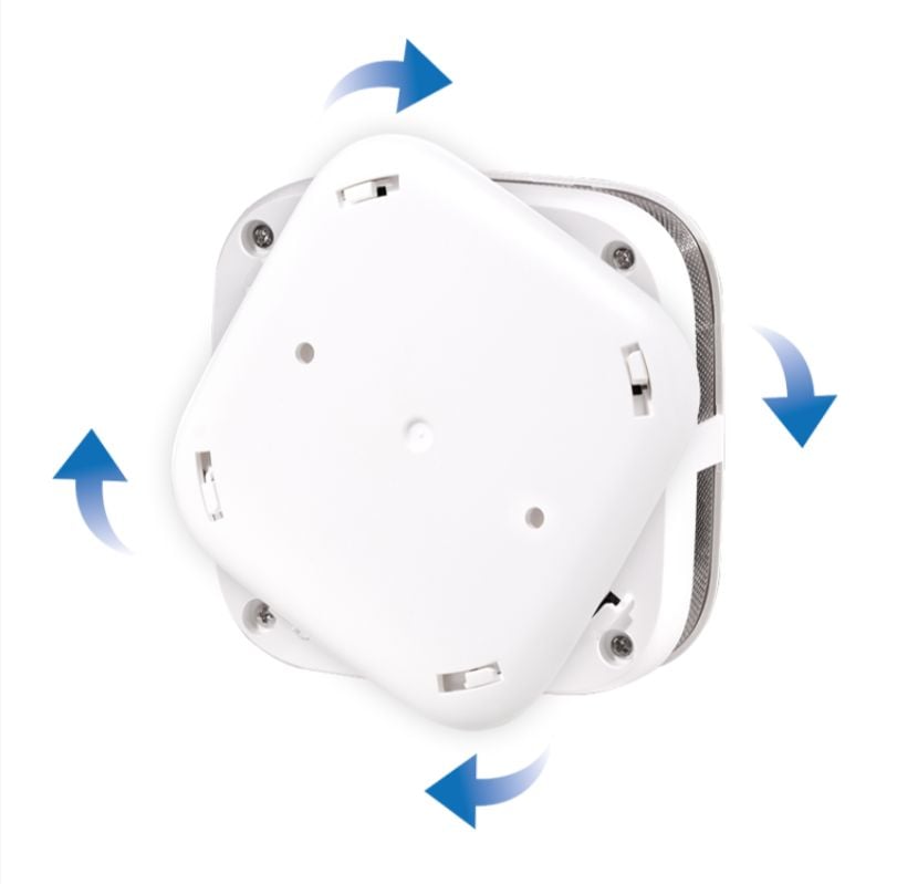 Rilevatore di Fumo >85 dB Fotoelettrico Batteria Litio Durata 10 anni LOGILINK - immagine 6